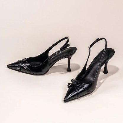 Women's Pointed Toe Kitten Heels