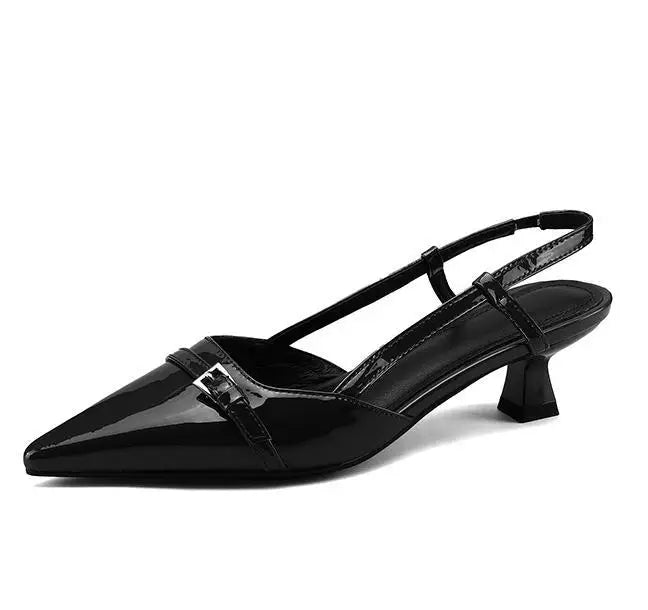 Women's Pointed Slingback Heel Pumps