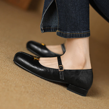 Women's Spring Strap Ballet Flats