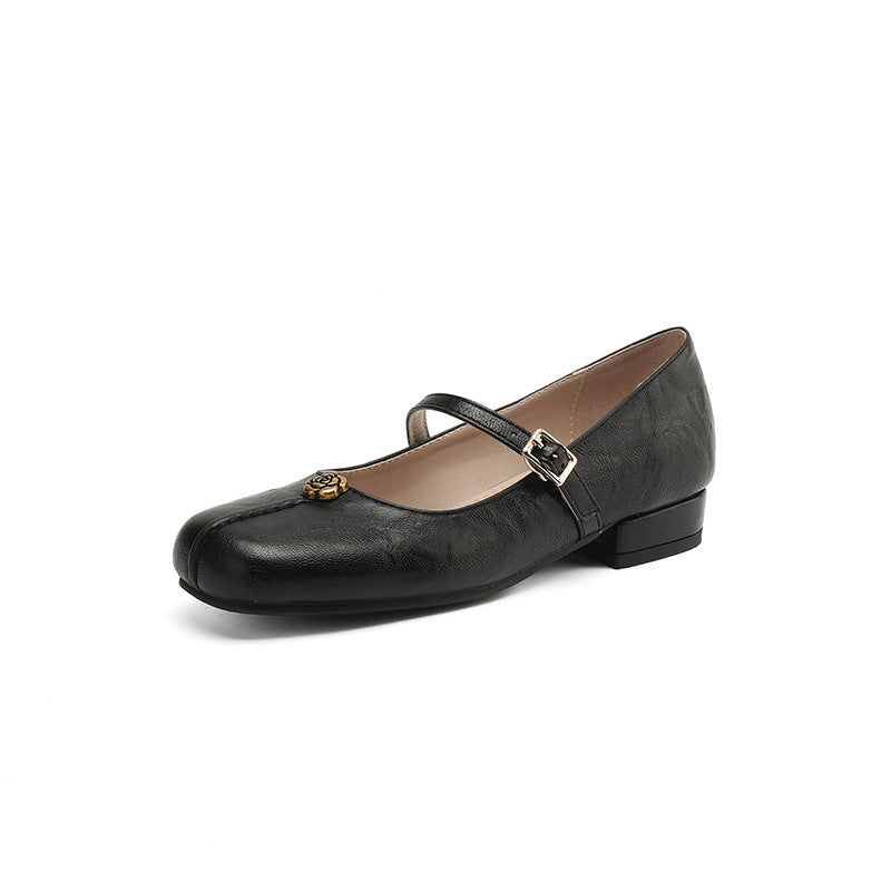 Women's Spring Strap Ballet Flats