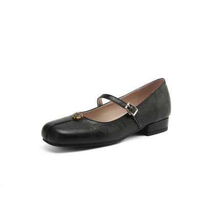 Women's Spring Strap Ballet Flats