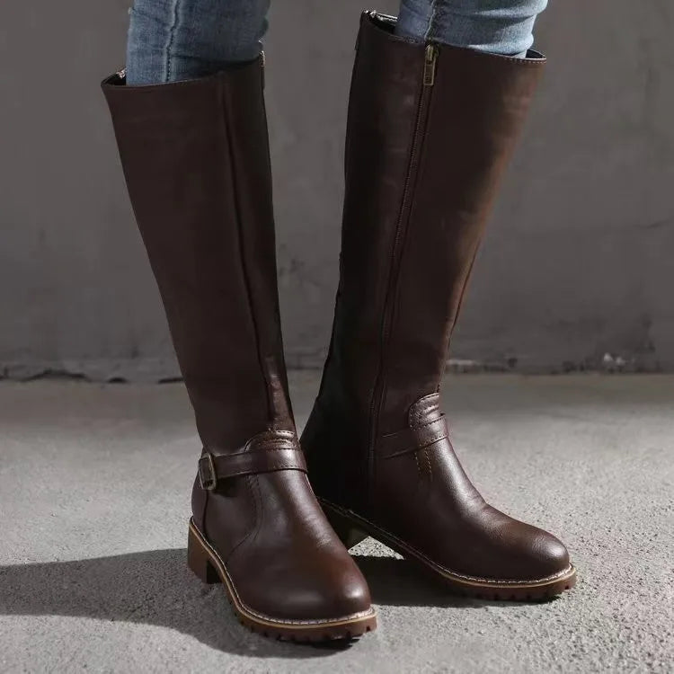 Women's Premium Leather Tall Boots