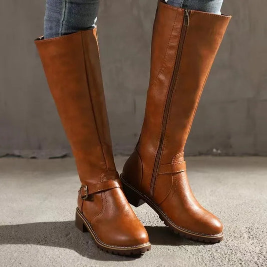 Women's Premium Leather Tall Boots