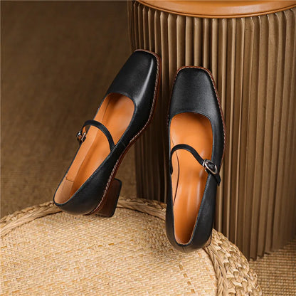 Women's Strap Detail Heel Shoes