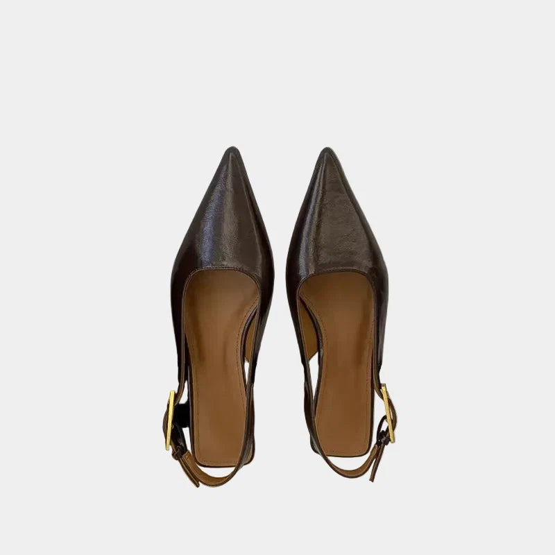 Women's Pointed Toe Slingback Mules