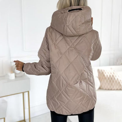 Women's Quilted Hooded Jacket