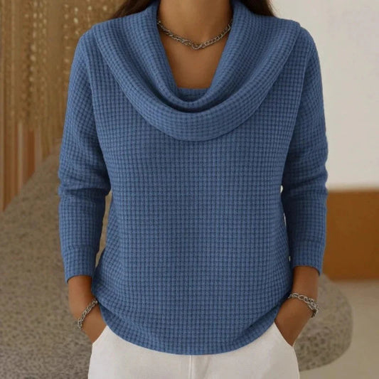 Women's Cowl Neck Knit Jumper