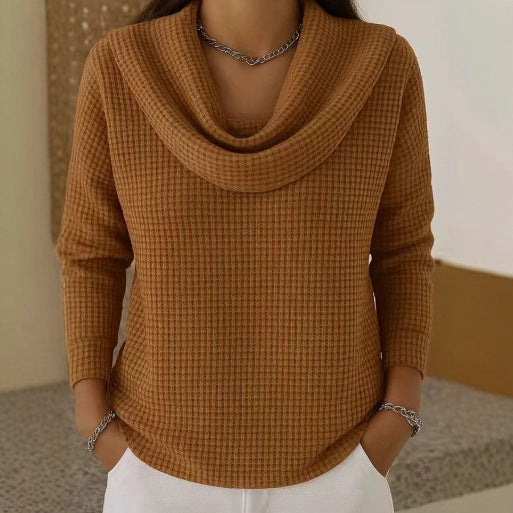 Women's Cowl Neck Knit Jumper