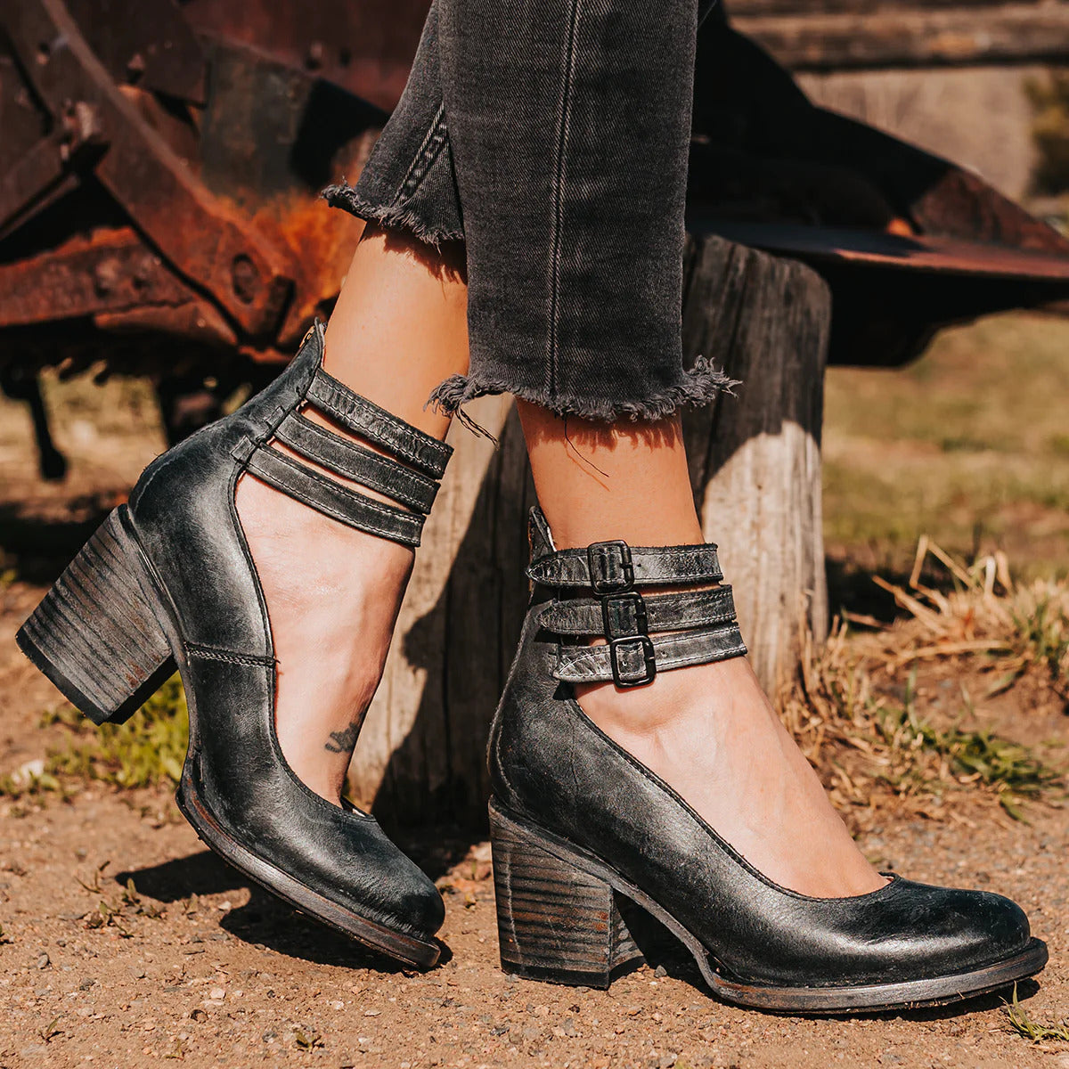 Women's Strappy Ankle Boots
