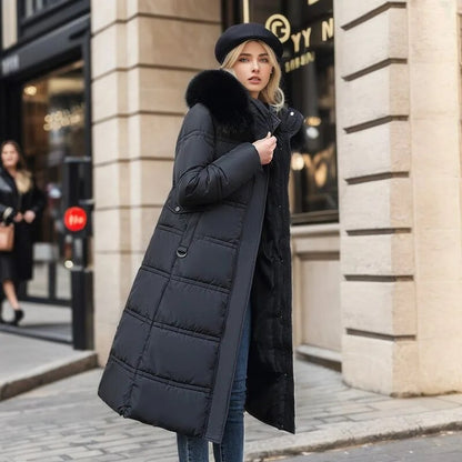 Women's Long Faux Fur Coat