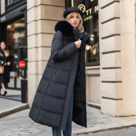 Women's Long Faux Fur Coat