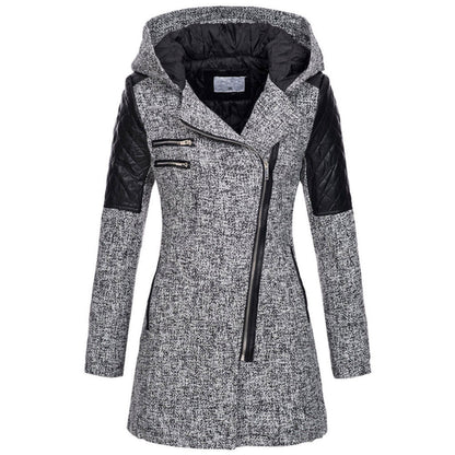 Women's Long Hooded Coat
