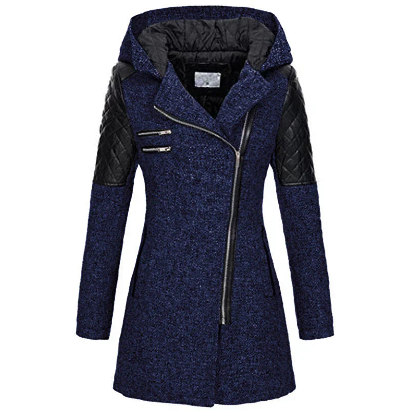 Women's Long Hooded Coat