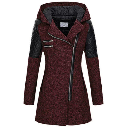 Women's Long Hooded Coat