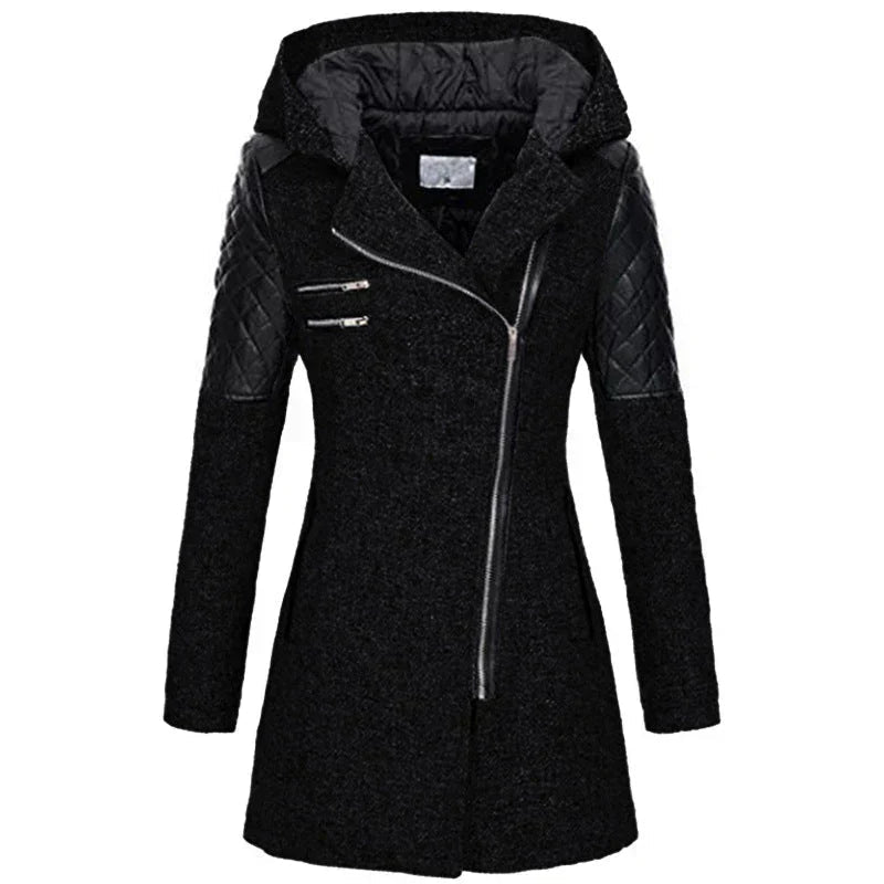 Women's Long Hooded Coat