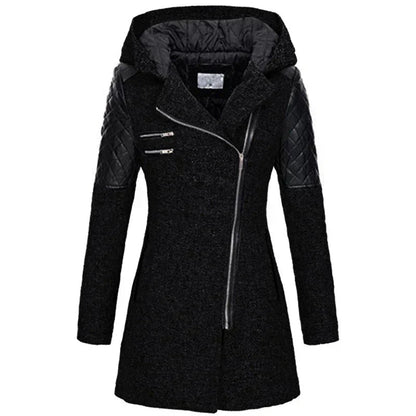 Women's Long Hooded Coat
