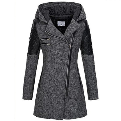 Women's Long Hooded Coat