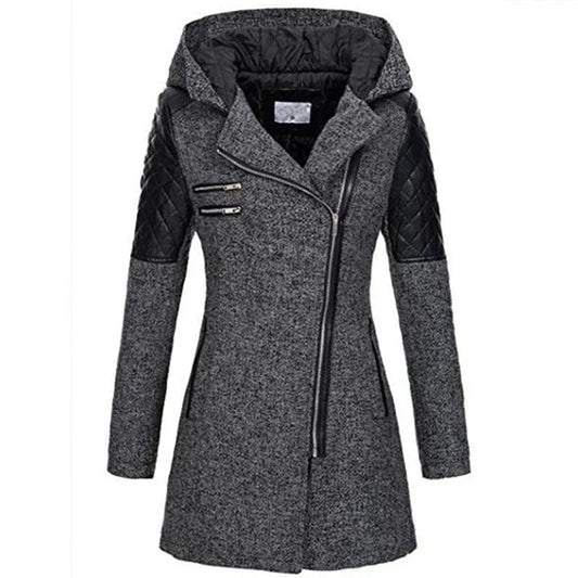 Women's Long Hooded Coat