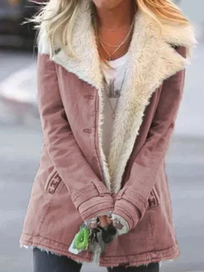 Women's Teddy Lined Winter Coat