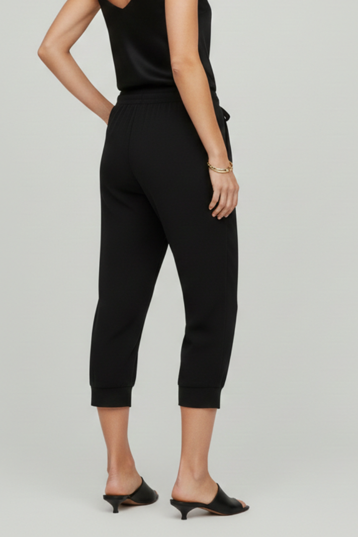 Women's Capri Drawstring Trousers