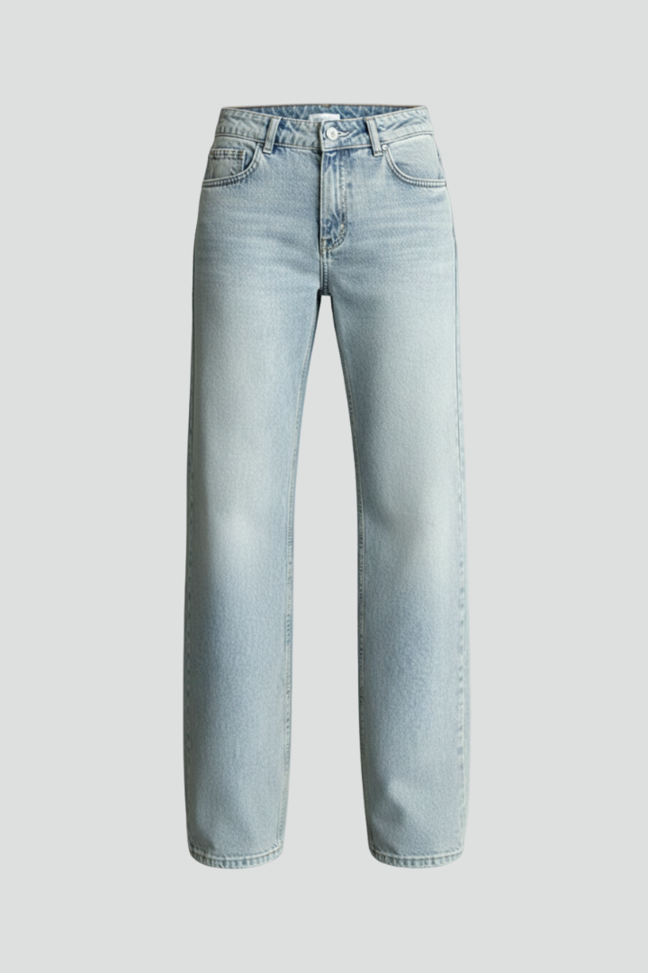 Women’s Low Waist Straight Jeans