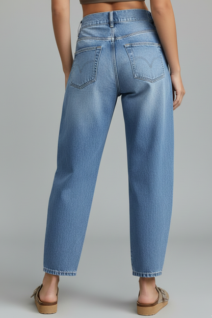 Women’s Mid Waist Denim Jeans