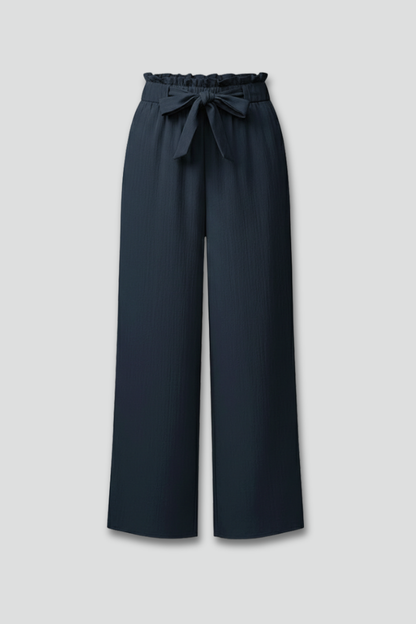Women’s Tie Belt Palazzo Trousers