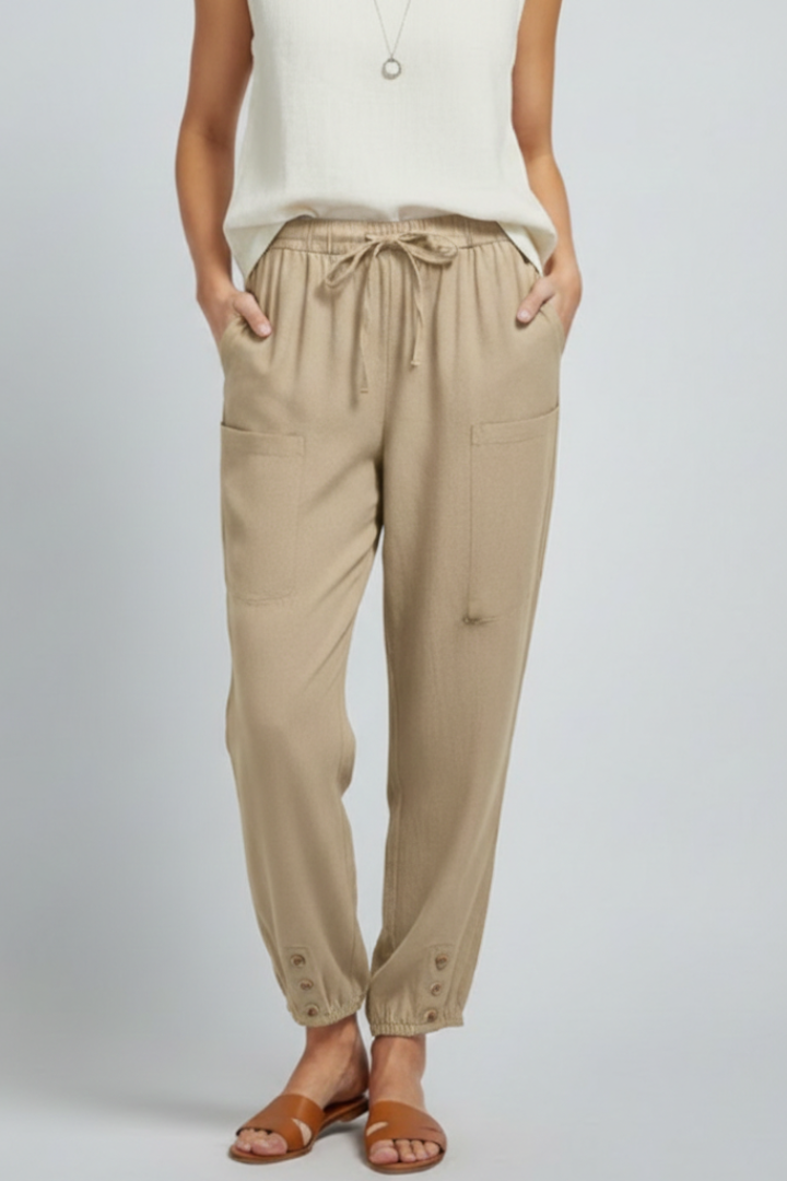 Women's Relaxed Drawstring Trousers