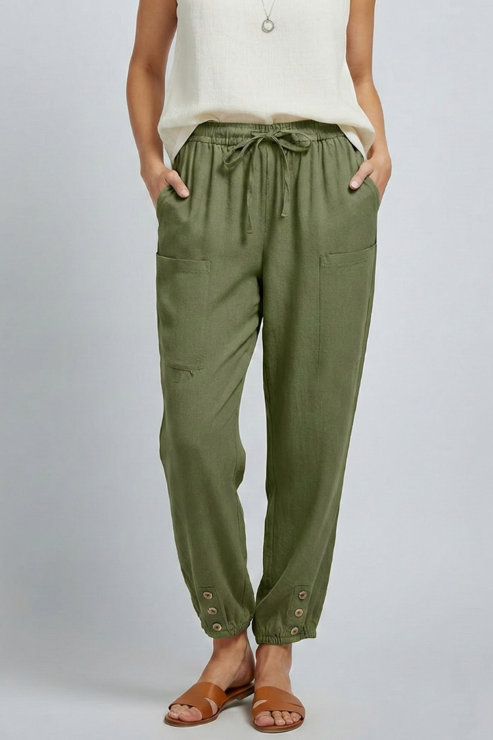 Women's Relaxed Drawstring Trousers