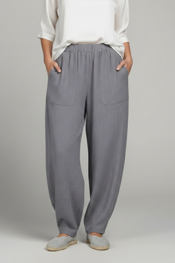 Women’s Elastic Waist Casual Trousers