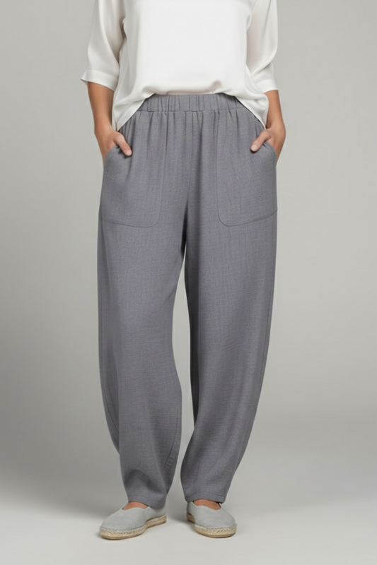 Women’s Elastic Waist Casual Trousers