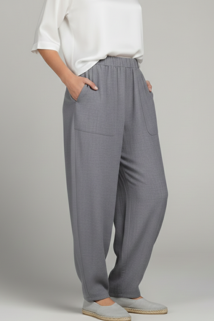 Women’s Elastic Waist Casual Trousers