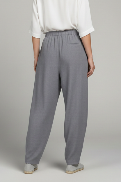 Women’s Elastic Waist Casual Trousers
