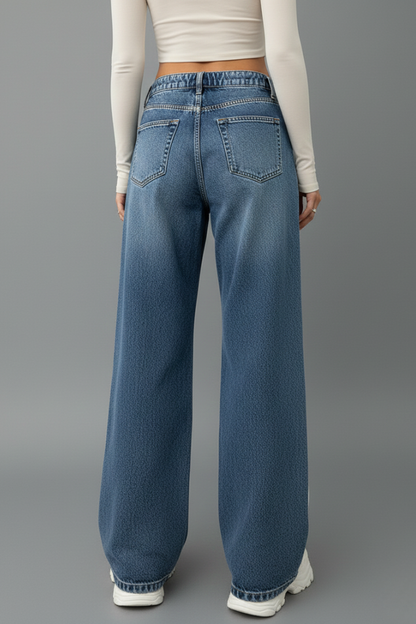 Women’s Wide Leg Relaxed Jeans
