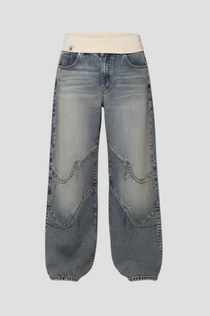 Women's Baggy Wide Leg Jeans