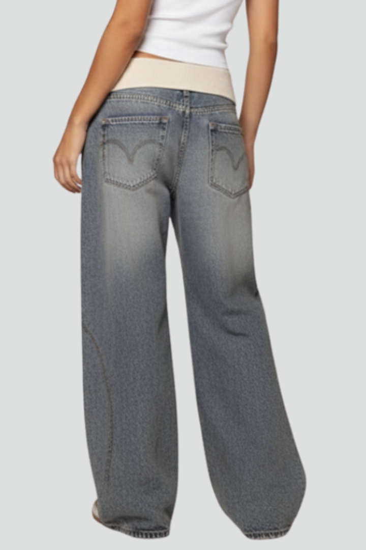 Women's Baggy Wide Leg Jeans