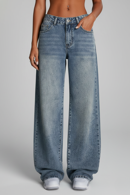 Women’s Wide Leg Denim Jeans