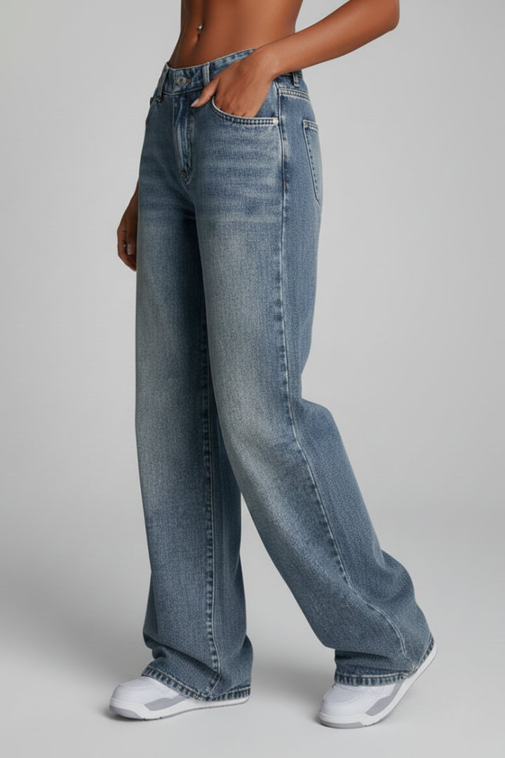 Women’s Wide Leg Denim Jeans