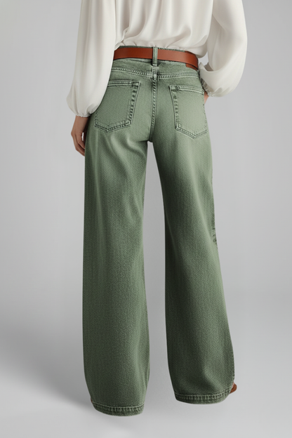 Women’s High Rise Wide Jeans