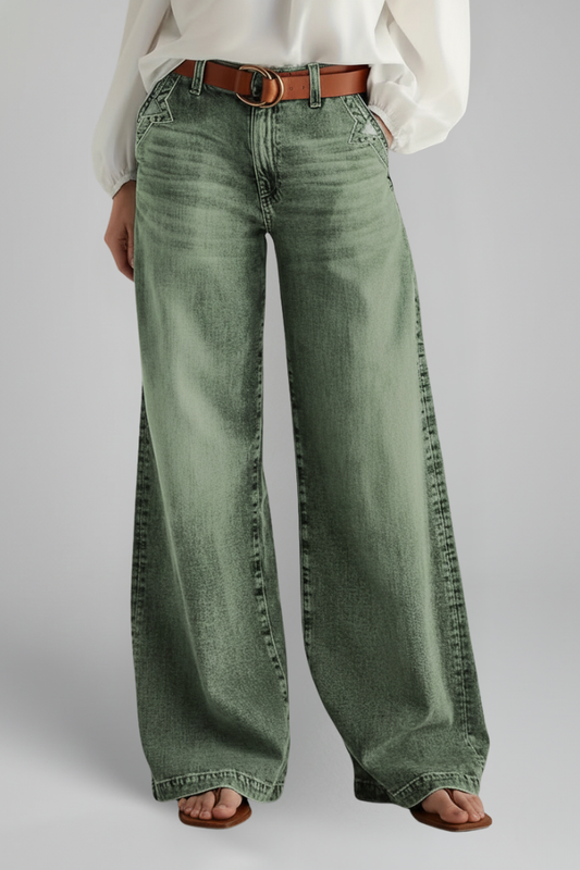 Women’s High Rise Wide Jeans