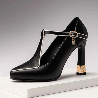 Women's Strappy Block Heel Shoes