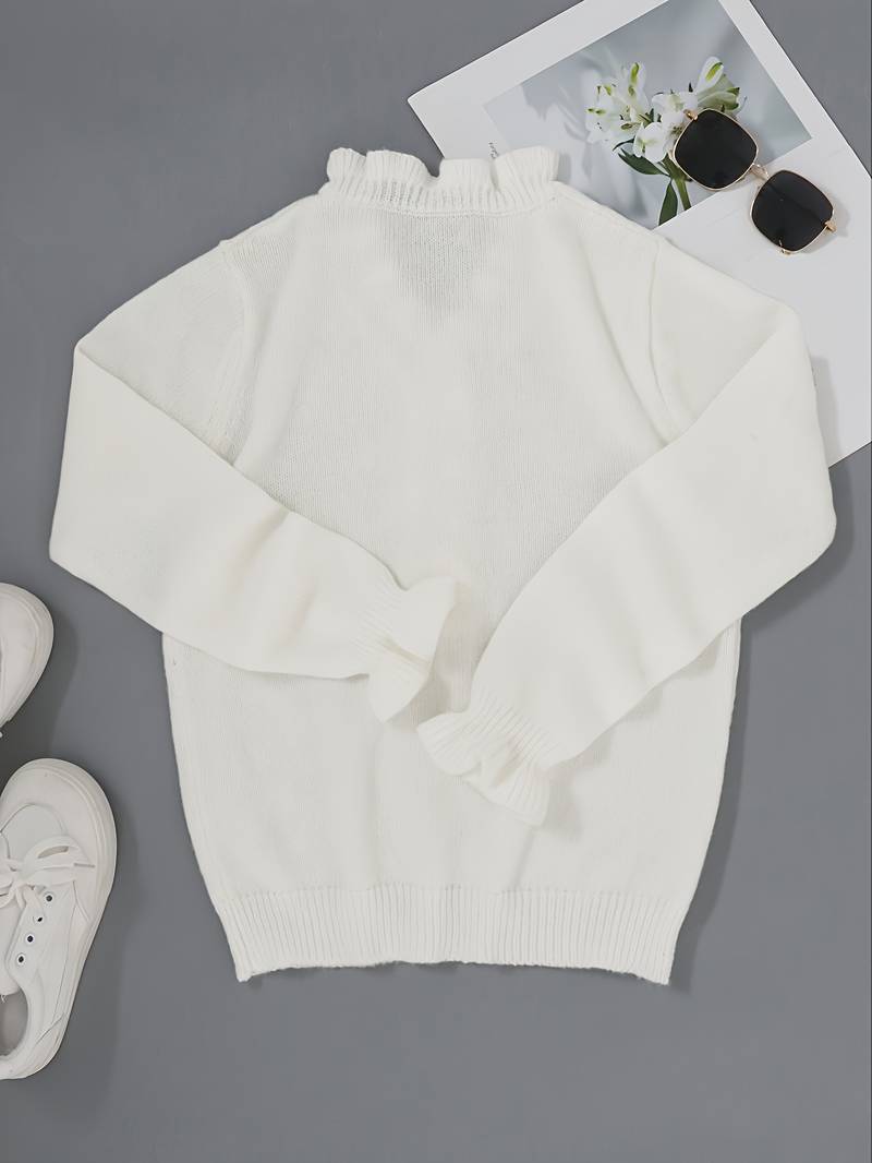 Women’s Ruffle Button Blouse