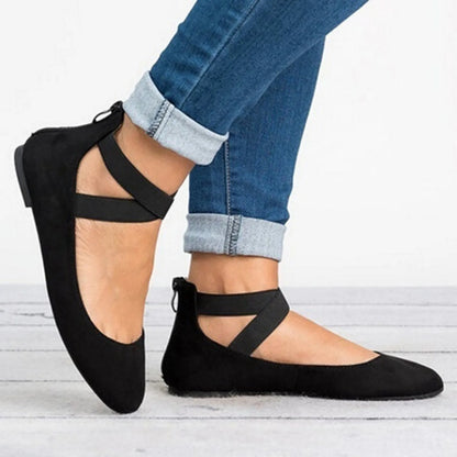 Women's Cross-Strap Flat Shoes