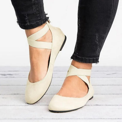 Women's Cross-Strap Flat Shoes
