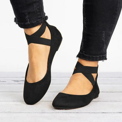 Women's Cross-Strap Flat Shoes