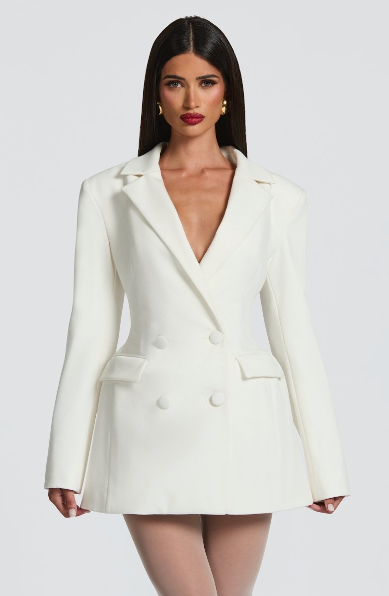 Women's Tailored Blazer Mini Dress