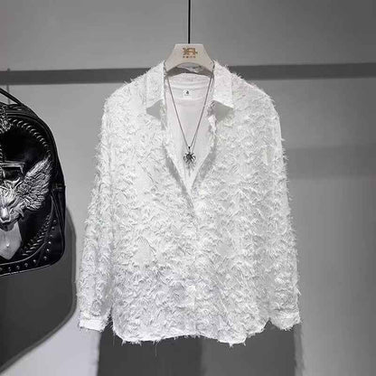 Womens Long Sleeve Blouse Shirt