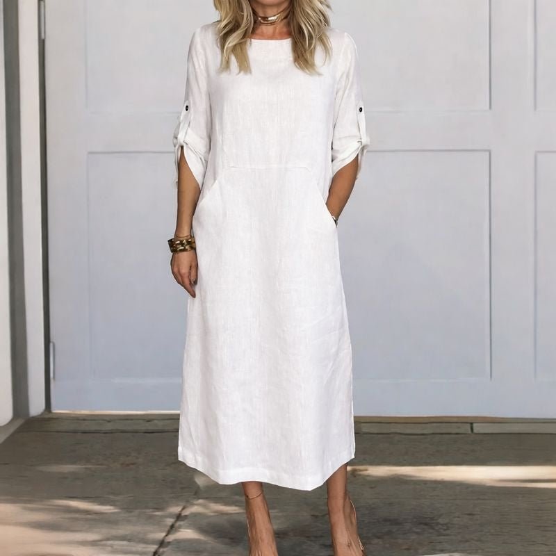 Women's Elegant Boho Midi Dress