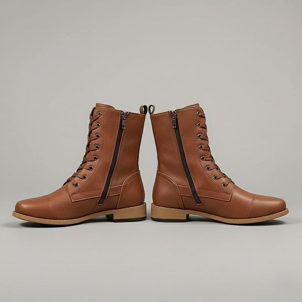 Women's Orthopedic Side-Zip Ankle Boots