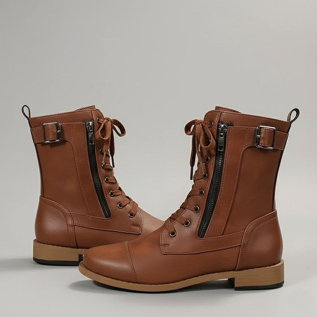 Women's Orthopedic Side-Zip Ankle Boots